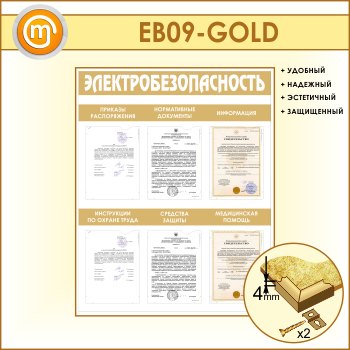 ����� ��������������������� � 6 ��������� (EB-09-GOLD)